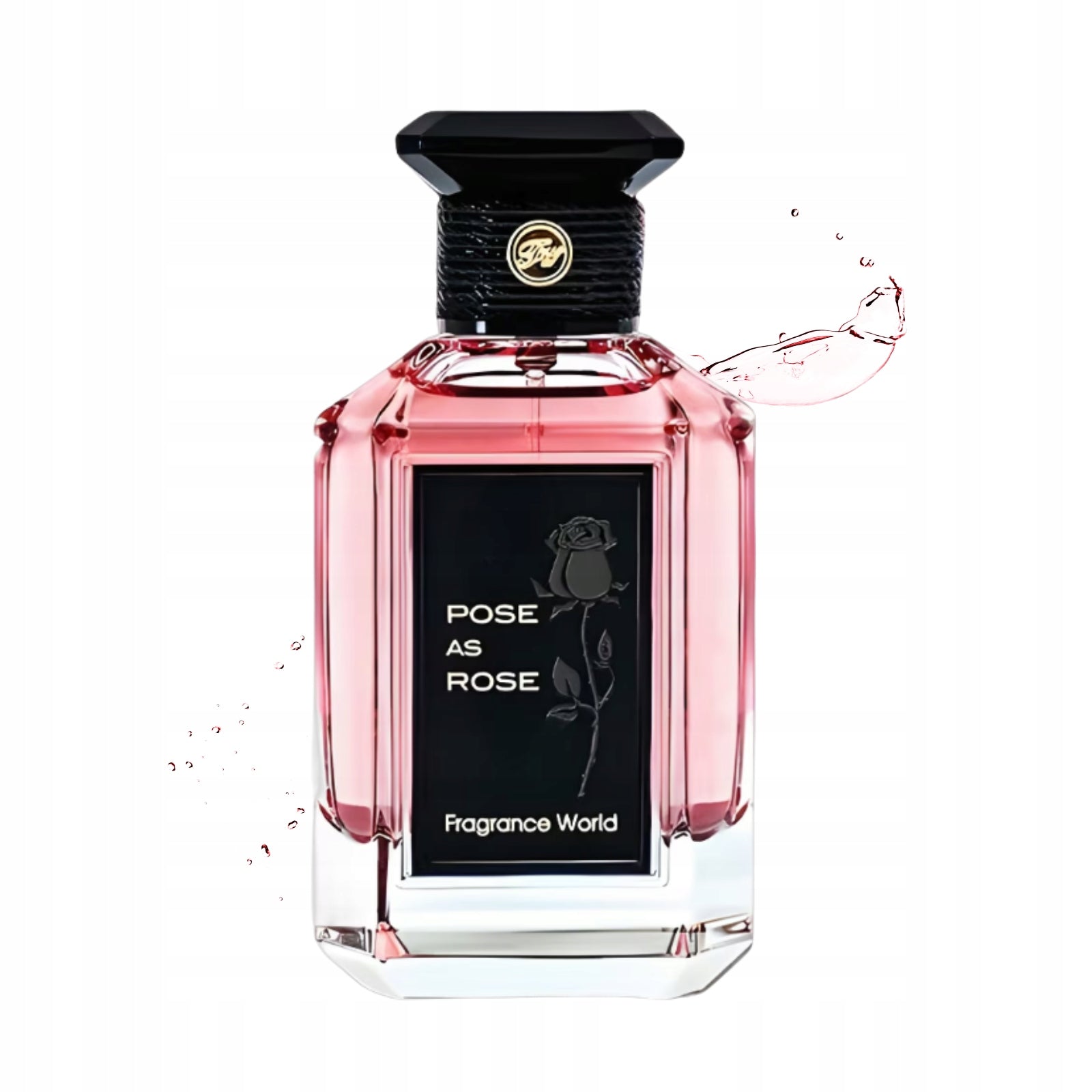 Fragrance World Pose As Rose EDP Eau de Parfum perfume 100 ml Packaging status original