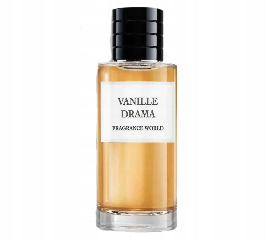 Fragrance World Vanille Drama Arabic Perfume Unisex 80 ml EDP Packaging status original