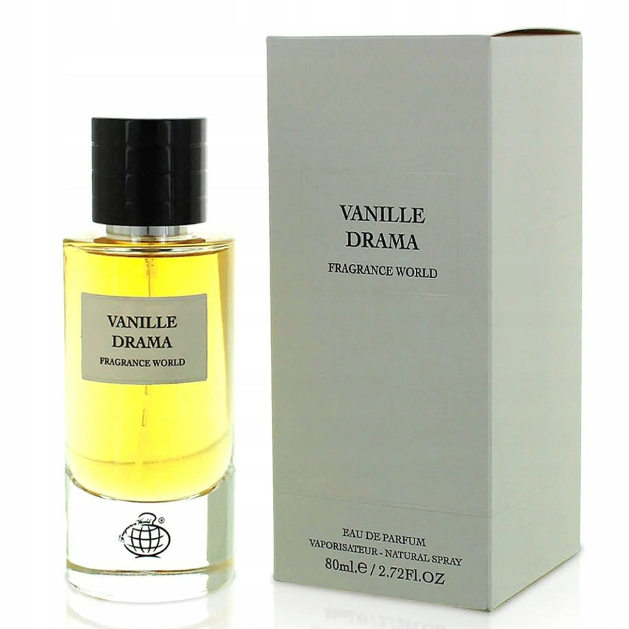 Fragrance World Vanille Drama Arabic Perfume Unisex 80 ml EDP