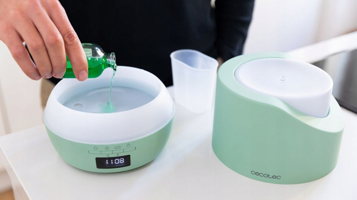 Fragrance diffuser Cecotec PureAroma 500 Smart Sky Green Timer up to 30m2 Dominant color green