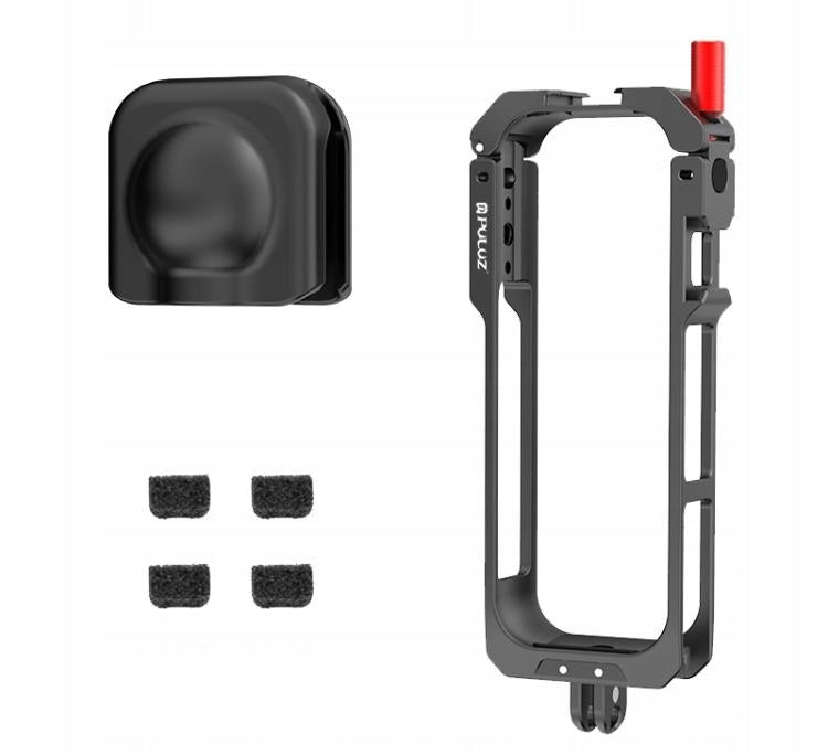 Frame Mount Housing Holder Frame 2x ISO for GoPro + Decal for Insta360 X5 Manufacturer code PU759B