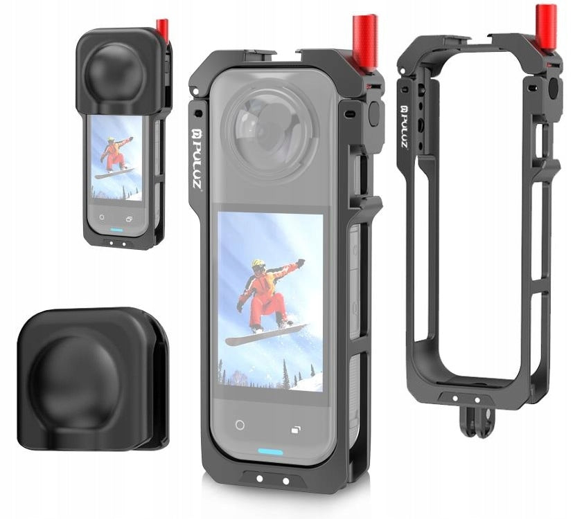 Frame Mount Housing Holder Frame 2x ISO for GoPro + Decal for Insta360 X5