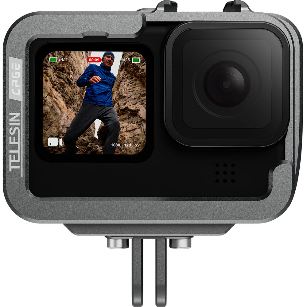 Frame Mount / Vertical + Level for GoPro HERO 9 10 11 12 BLACK Brand TELESIN