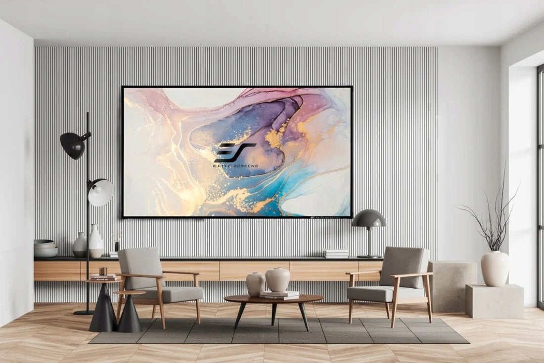 Frame Screen Elite Screens Aeon Edge Free AR90H-CLR 199x112 Star Bright CLR Packaging status original
