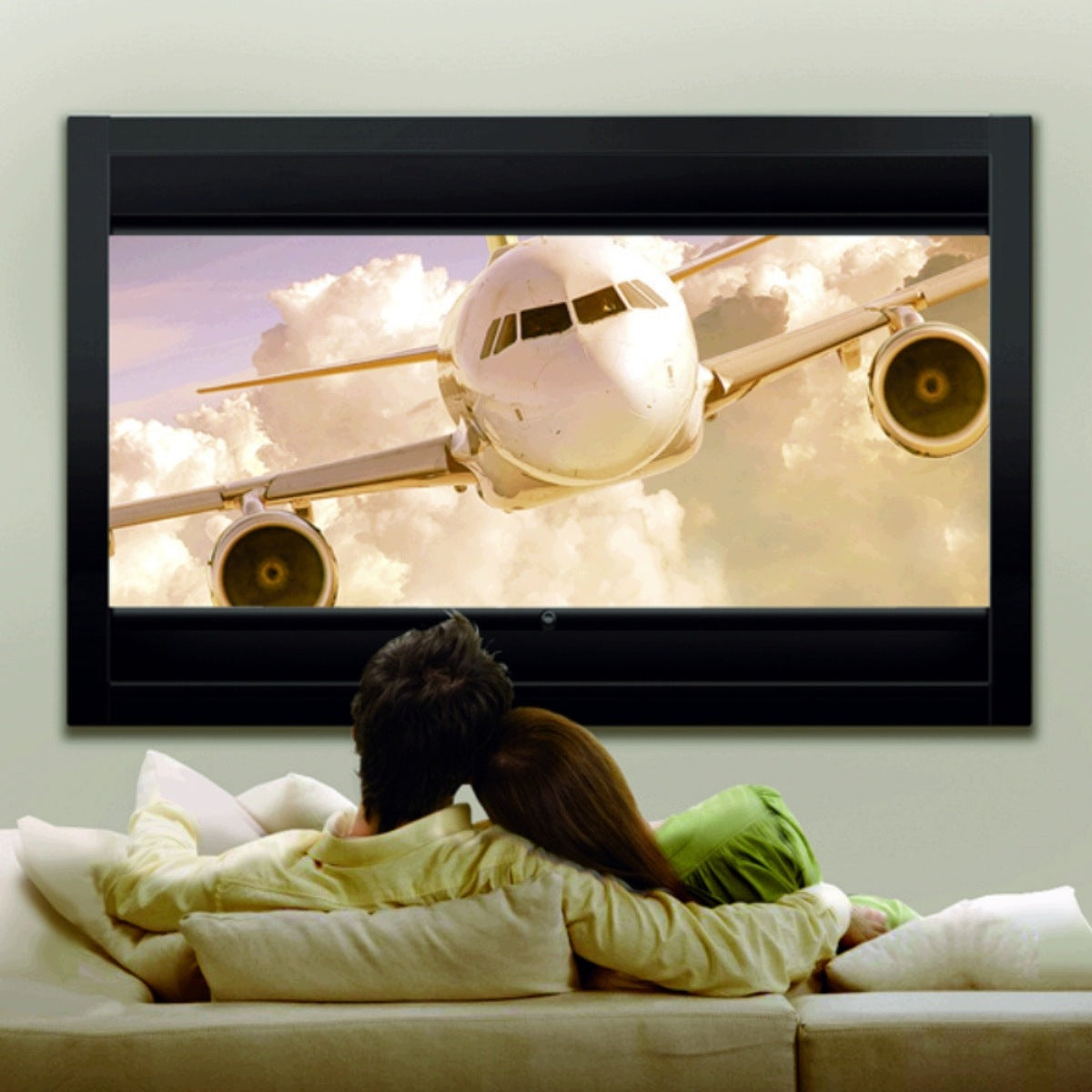 Frame Screen Suprema Taurus Multiformat 265x149 cm 16:9 Matt Grey HD Movie