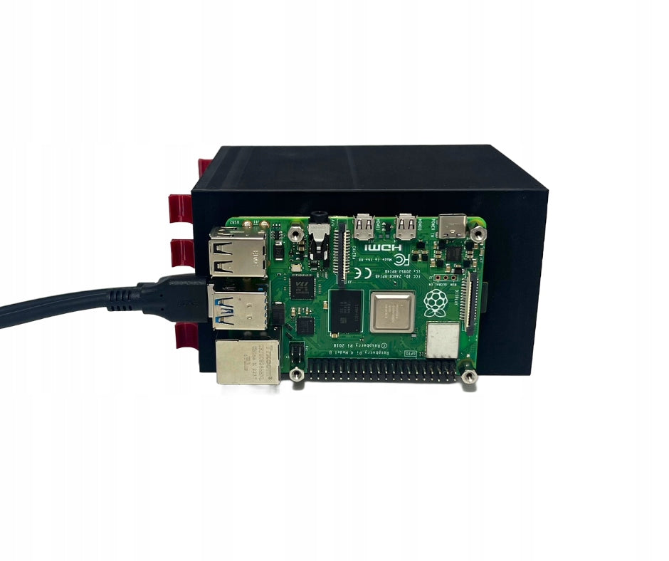 Frame for 4 drives for NAS Raspberry Pi 3/4/5 EAN (GTIN) 5903815323171