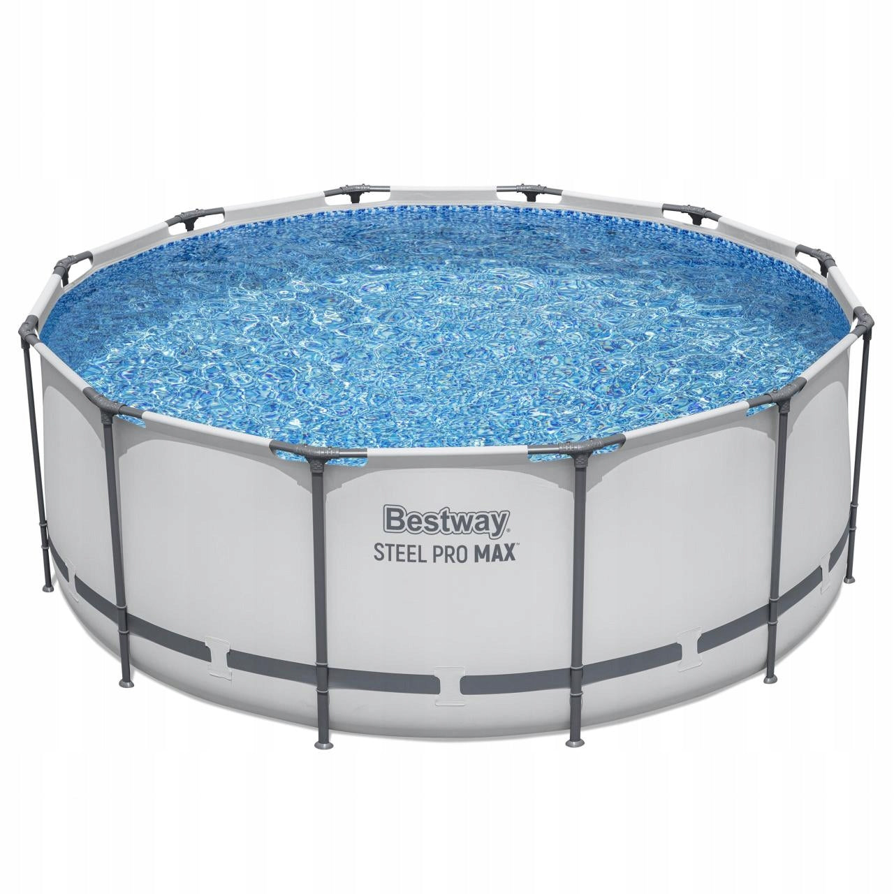 Frame pool Steel Pro MAX 366x122 12FT BESTWAY 5in1 + Ladder + Cover