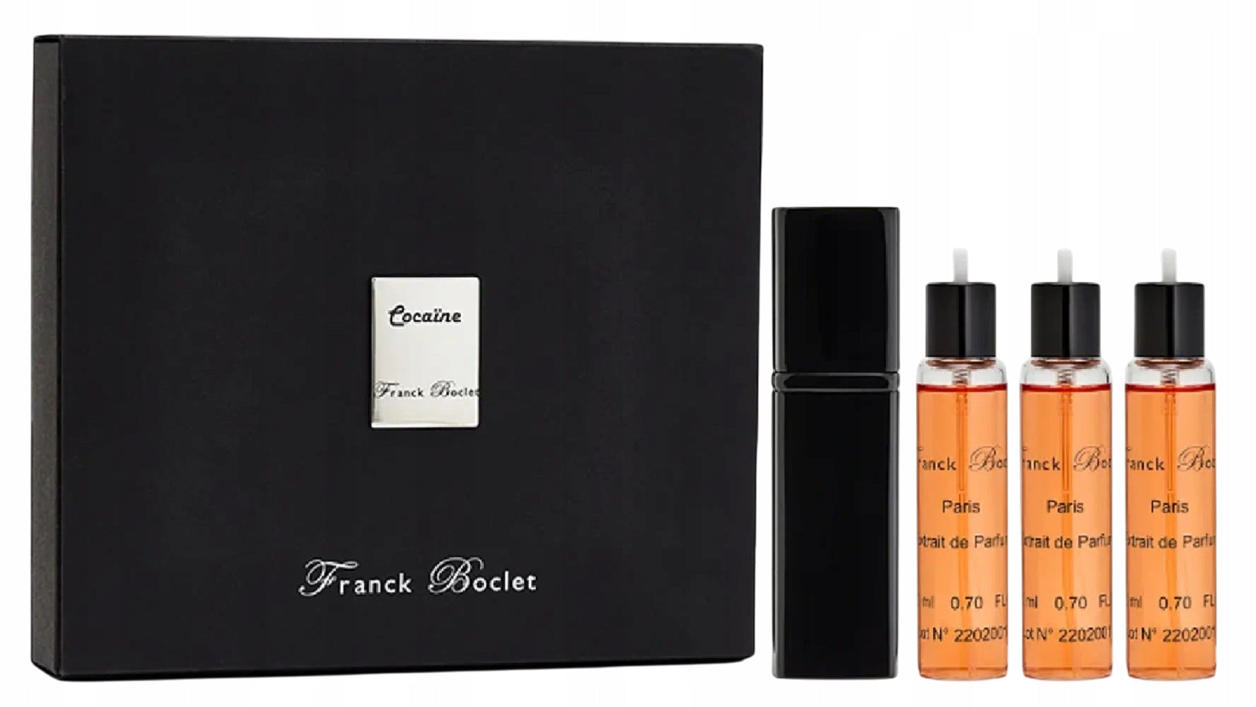 Franck Boclet Cocaine EXT Extrait 4 x 20ml Travel size