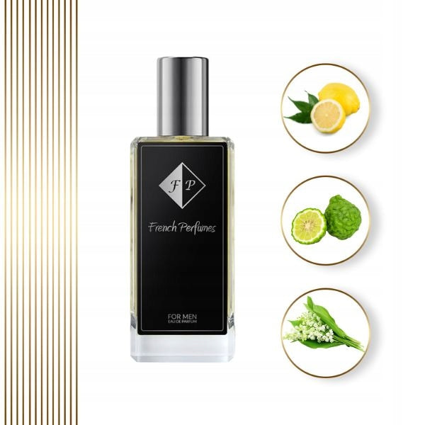 Francuskie Perfumy Male No. 208 - 33ml Aromatic Perfume Water Packaging status original