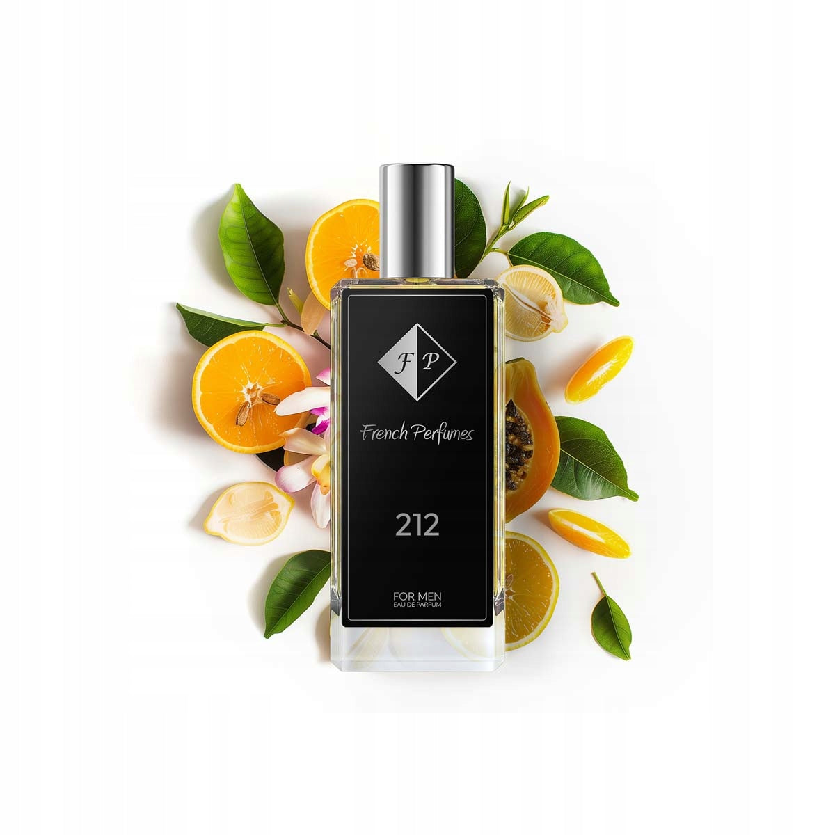 Francuskie Perfumy Male Nr 212 - 104ml Citrus Perfumed Water