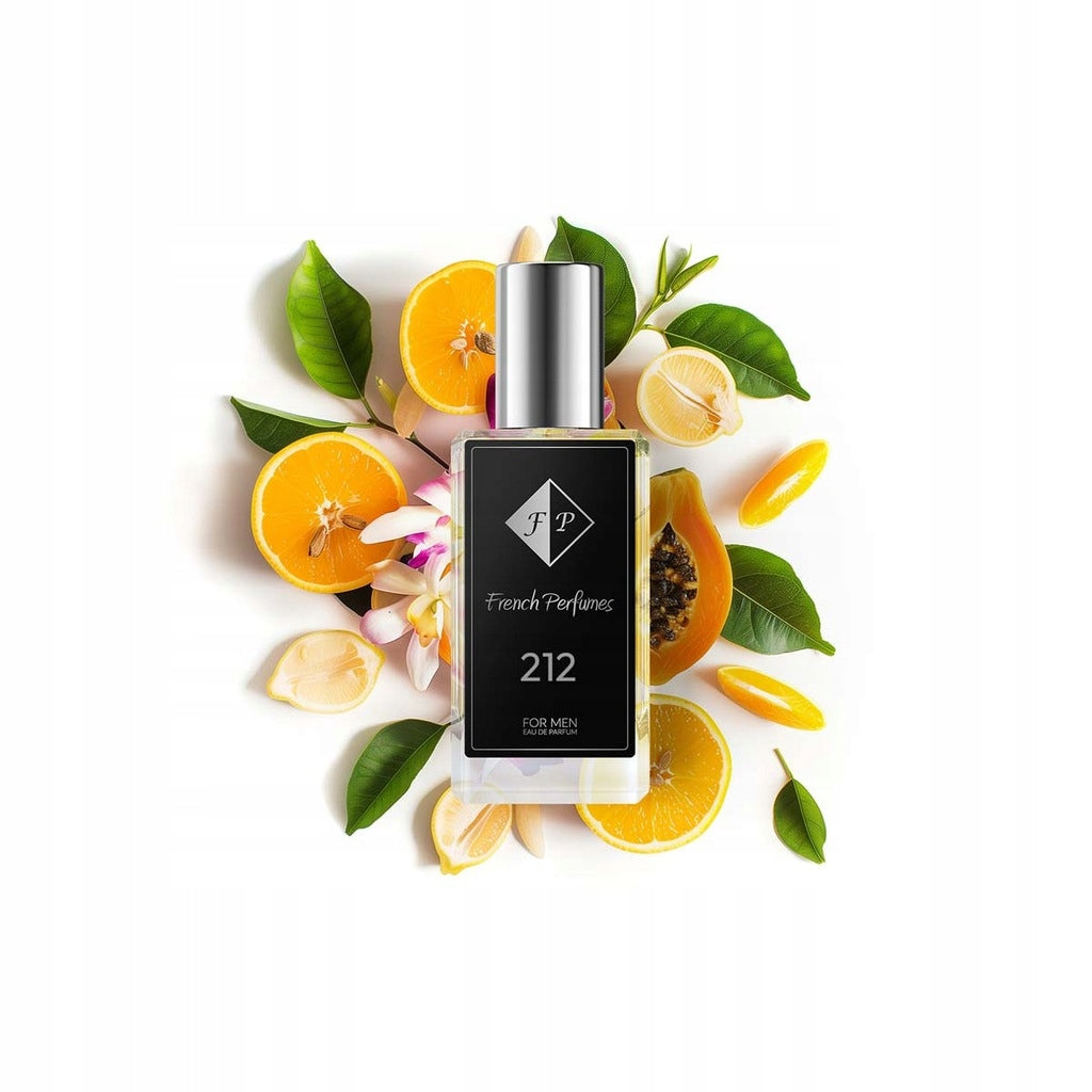 Francuskie Perfumy Male Nr 212 - 33ml Citrus Perfumed Water