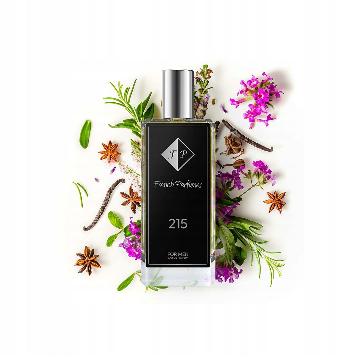 Francuskie Perfumy Male Nr 215 - 104 ml Aromatic Perfumed Water