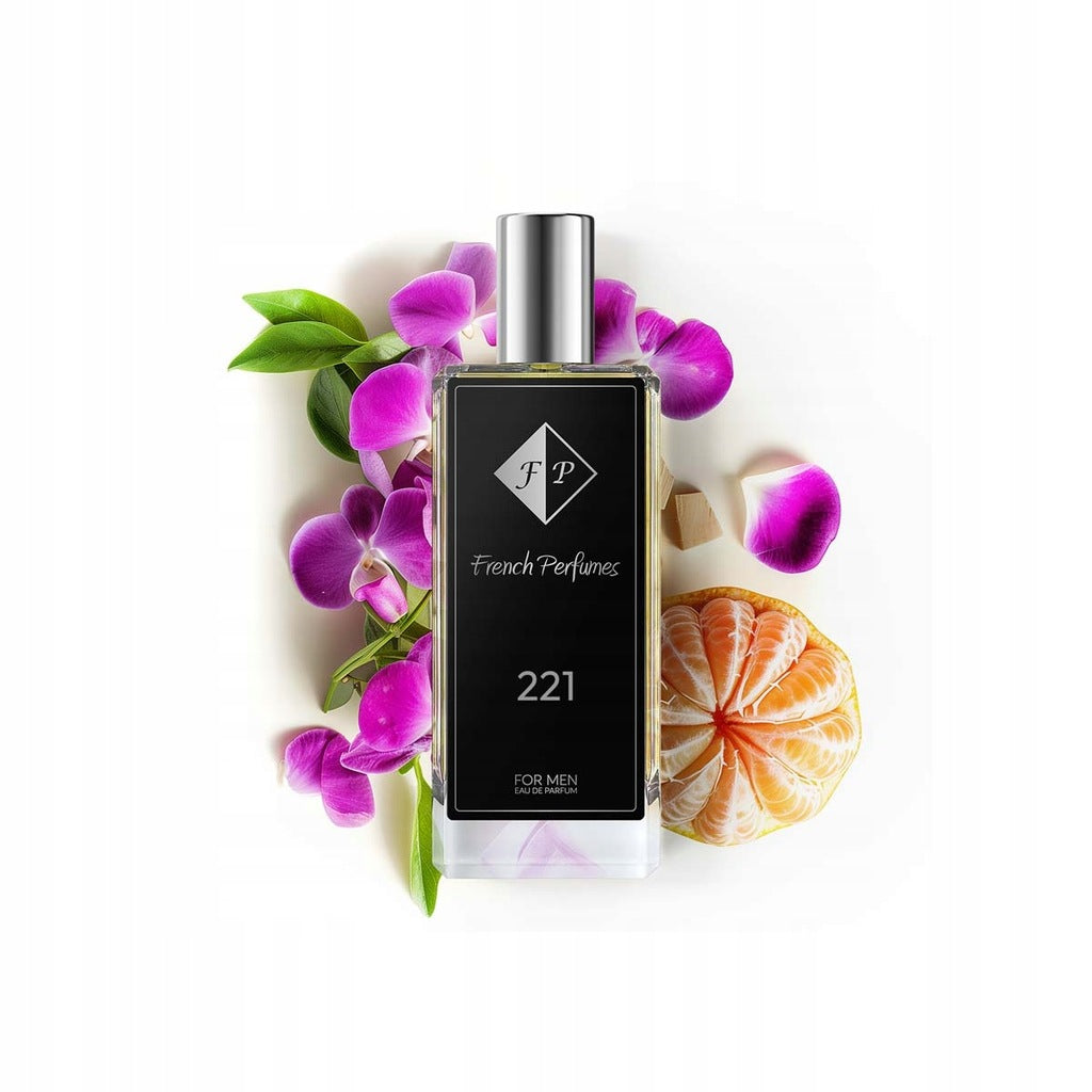 Francuskie Perfumy Male Nr 221 - 104 ml Woody Perfumed Water