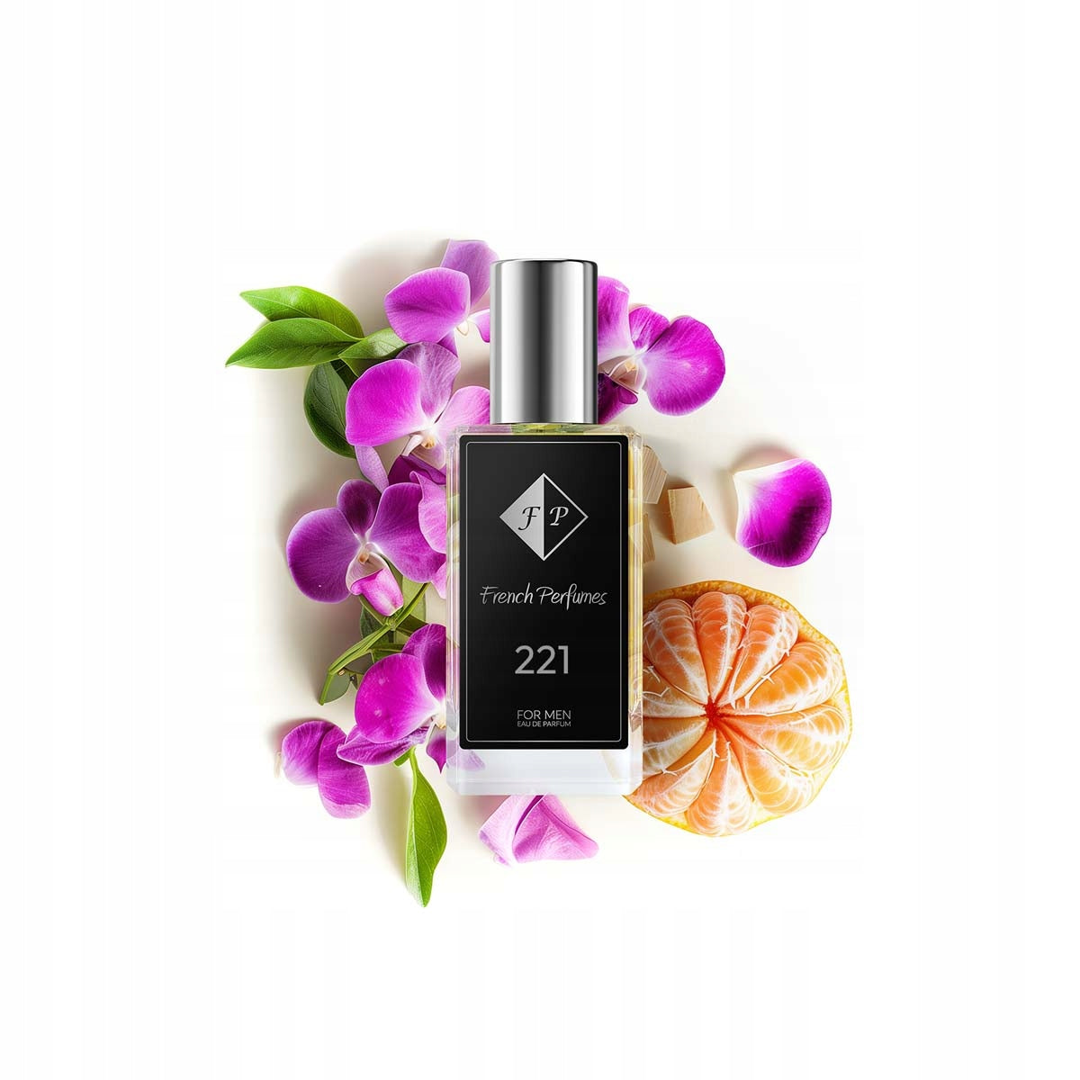 Francuskie Perfumy Male Nr 221 - 33ml Woody Perfumed Water