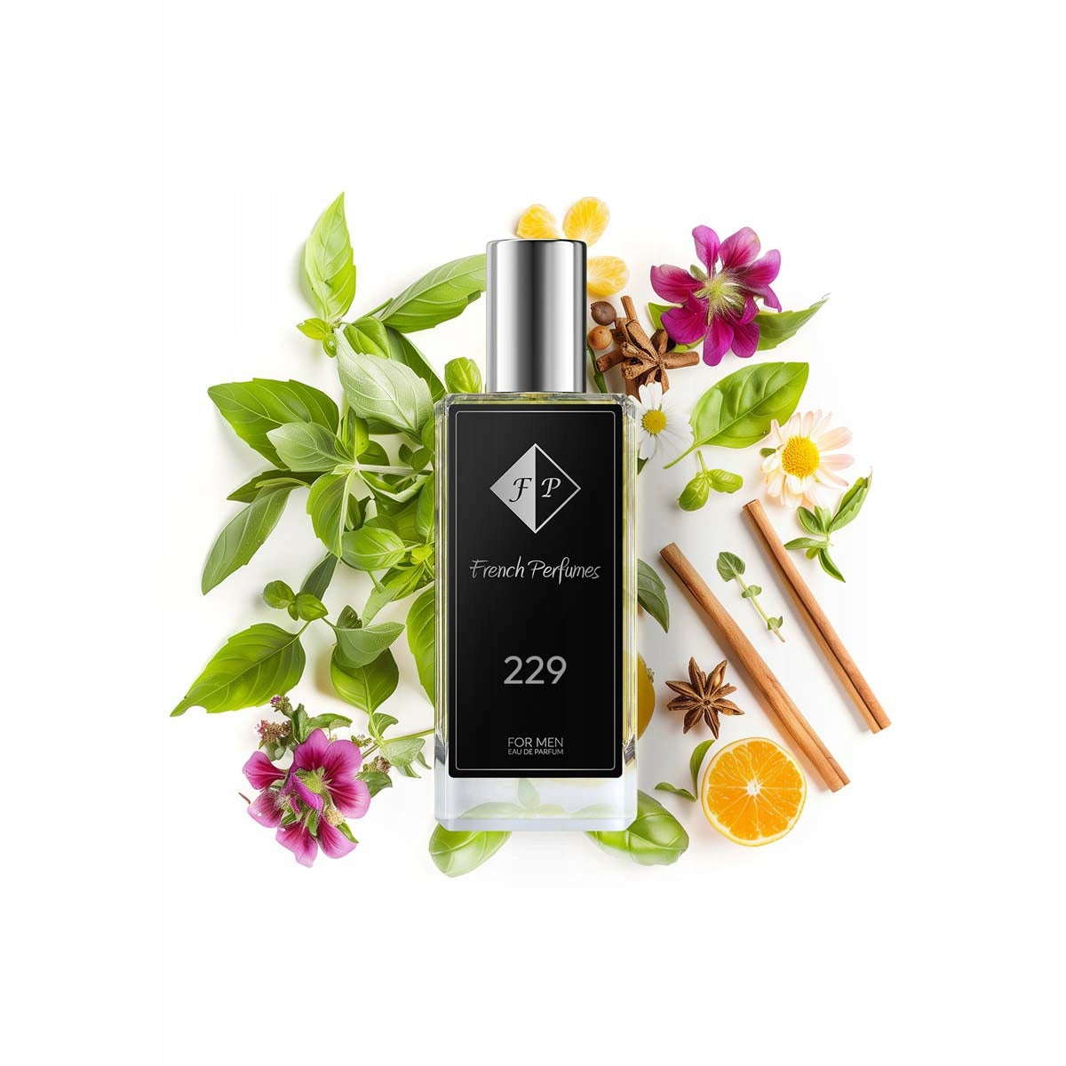 Francuskie Perfumy Male Nr 229 - 60ml Oriental Perfumed Water