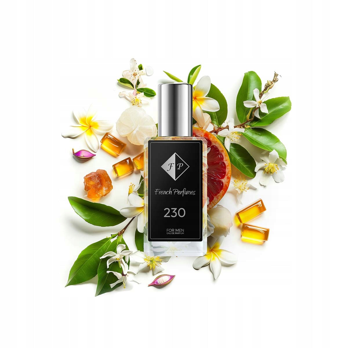 Francuskie Perfumy Male Nr 230 - 33ml Citrus Perfumed Water