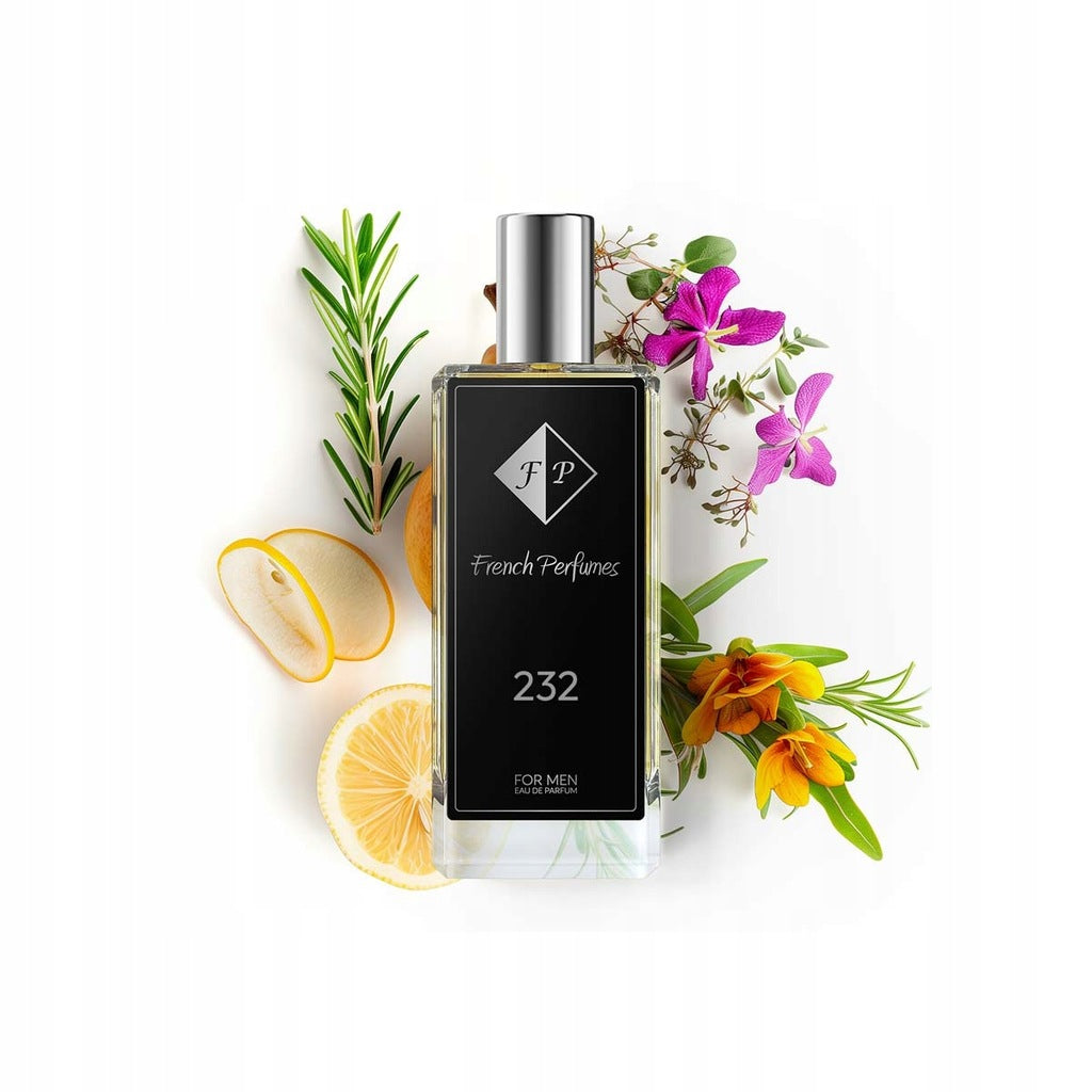 Francuskie Perfumy Male Nr 232 - 104ml Woody Perfumed Water