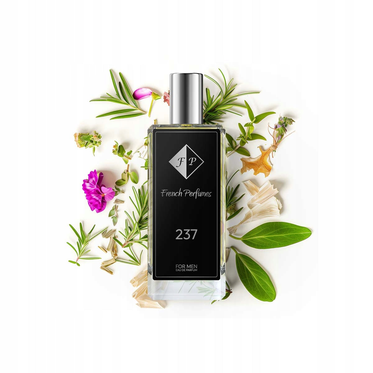 Francuskie Perfumy Male Nr 237 - 104ml Aromatic Perfumed Water