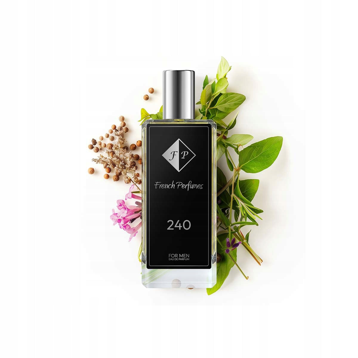 Francuskie Perfumy Male Nr 240 - 104ml Aromatic Perfumed Water