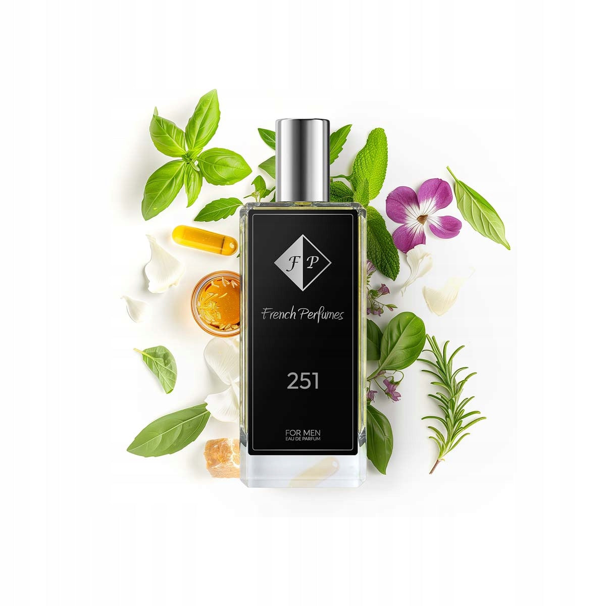 Francuskie Perfumy Male Nr 251 - 104ml Aromatic Perfumed Water