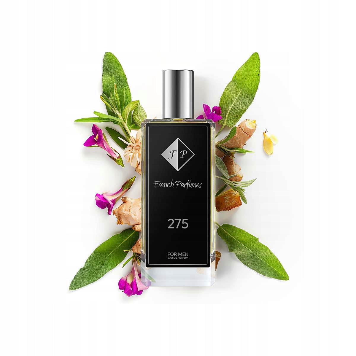 Francuskie Perfumy Male Nr 275 - 104ml Woody Perfumed Water