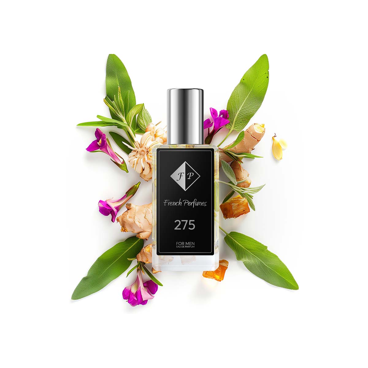 Francuskie Perfumy Male Nr 275 - 33ml Woody Perfumed Water