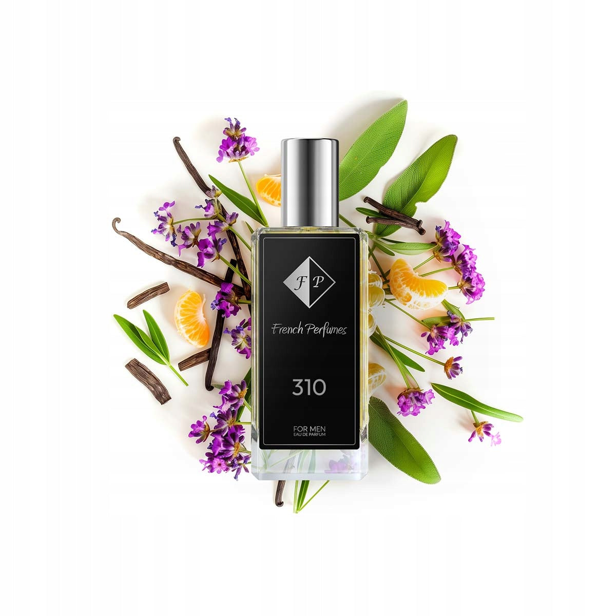 Francuskie Perfumy Male Nr 310 - 60ml Woody Perfumed Water