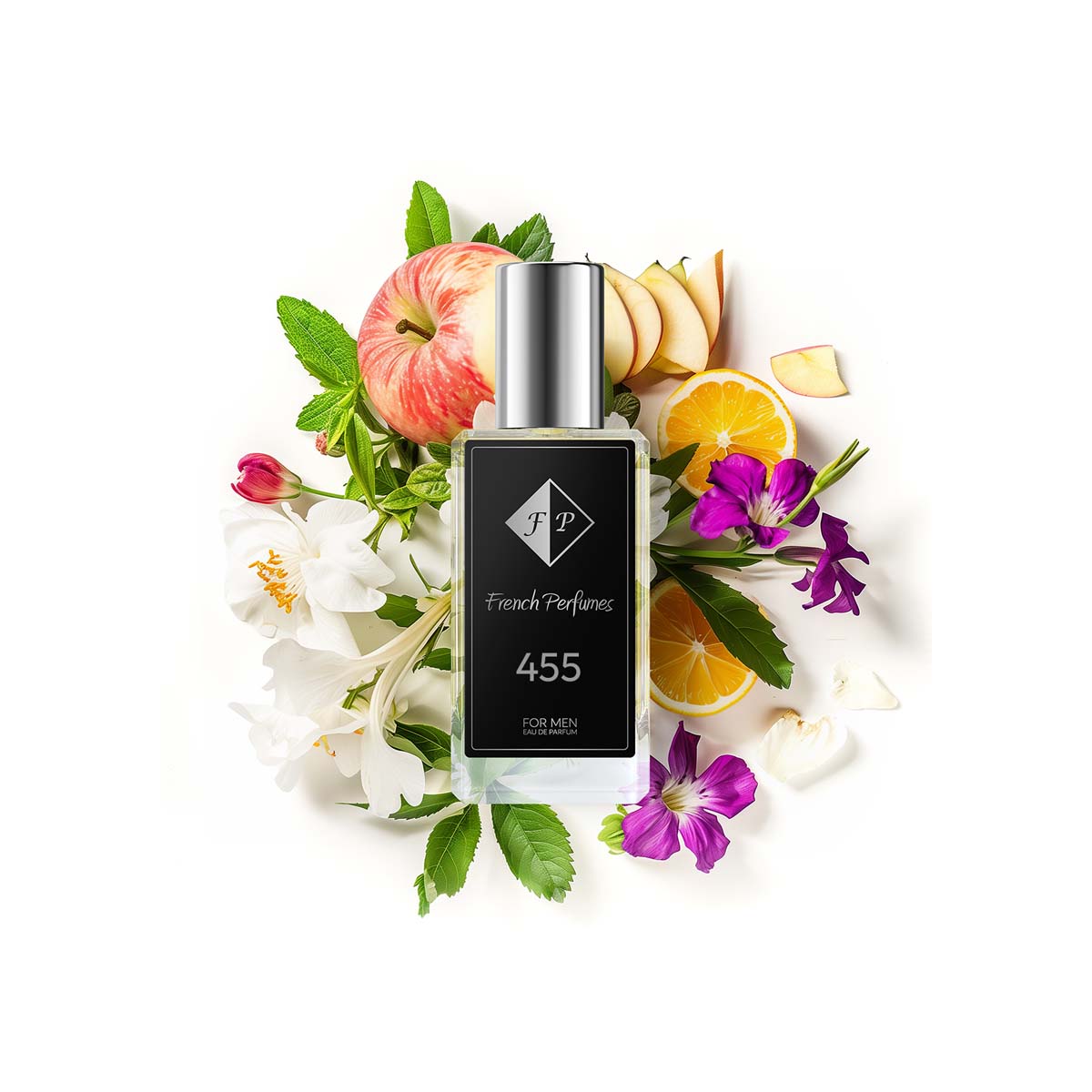 Francuskie Perfumy Male Nr 455 - 33ml Woody Perfumed Water
