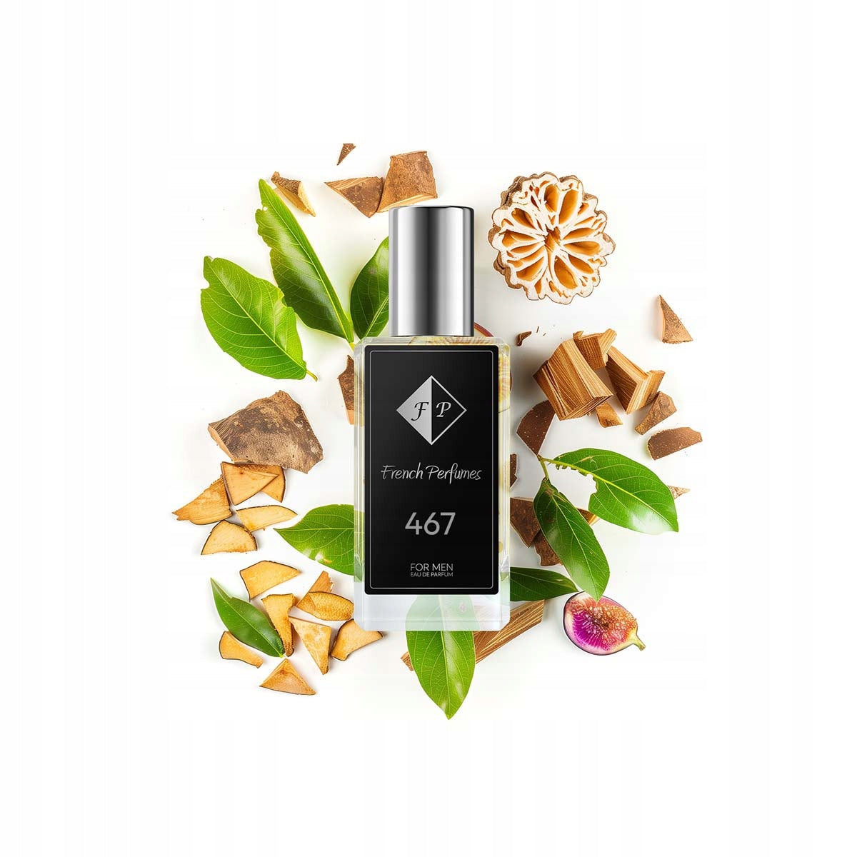 Francuskie Perfumy Male Nr 467 - 33ml Woody Perfumed Water