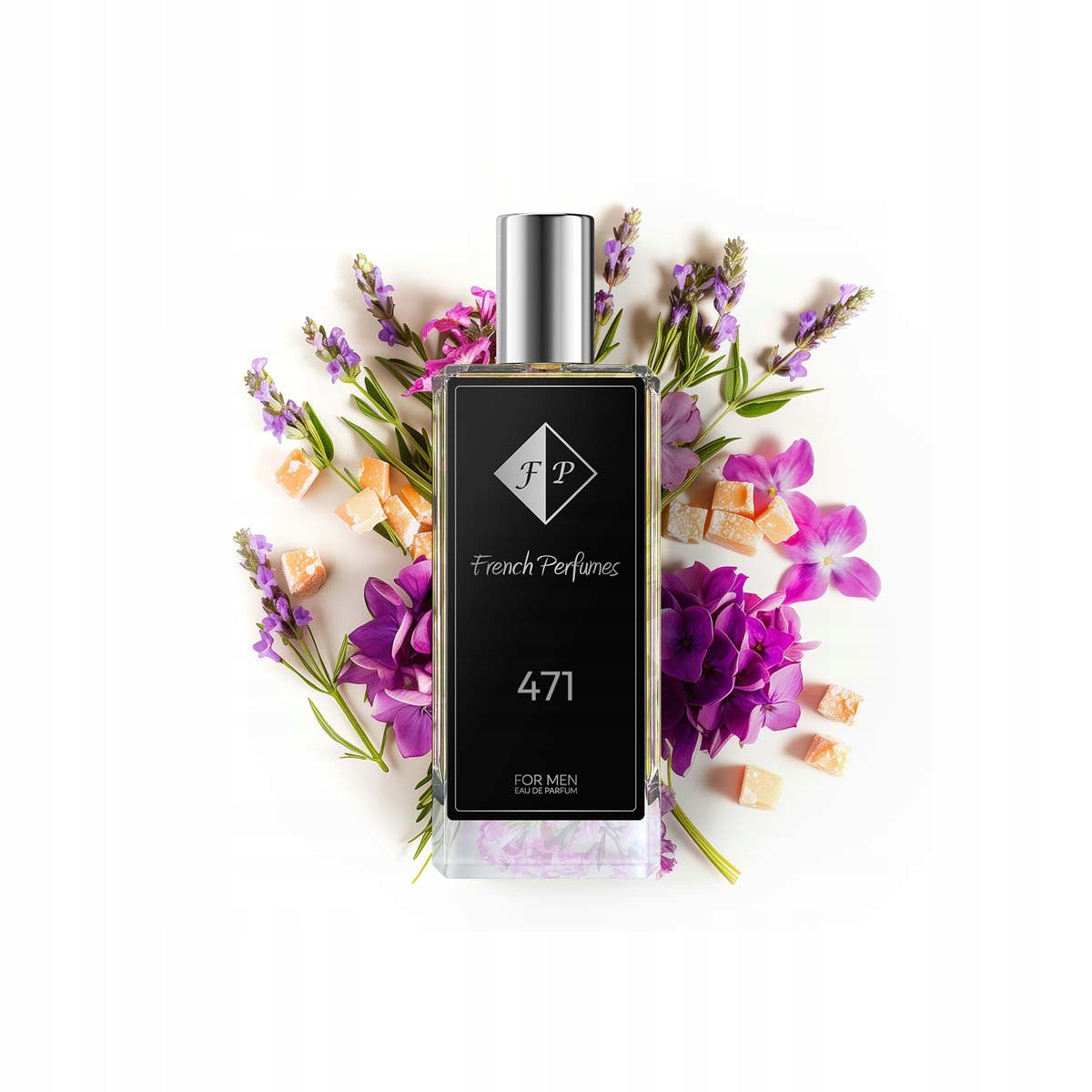 Francuskie Perfumy Male Nr 471 - 104ml Oriental Perfumed Water