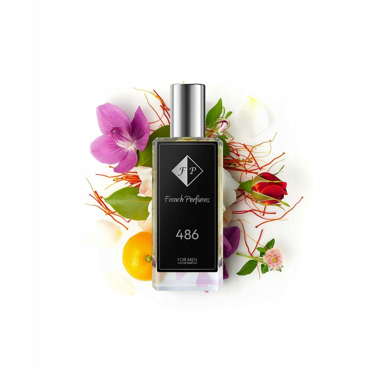 Francuskie Perfumy Male Nr 486 - 60ml Oriental Perfumed Water