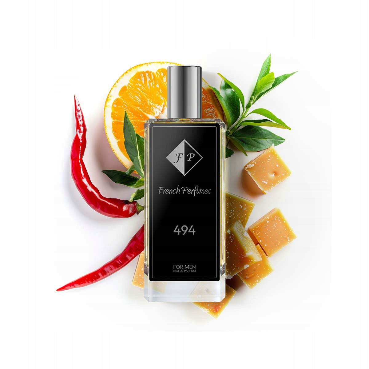 Francuskie Perfumy Male Nr 494 - 104ml Aromatic Perfumed Water