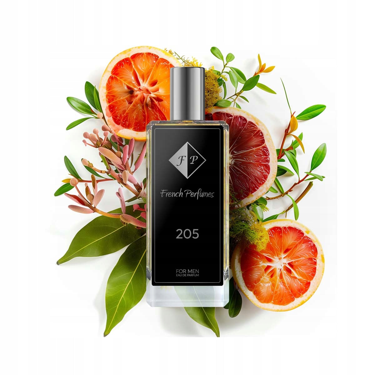 Francuskie Perfumy Men's No. 205 - 104ml | Woody water fragrance