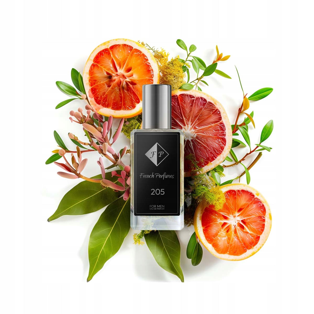 Francuskie Perfumy Men's No. 205 - 33ml | Woody Water Fragrance