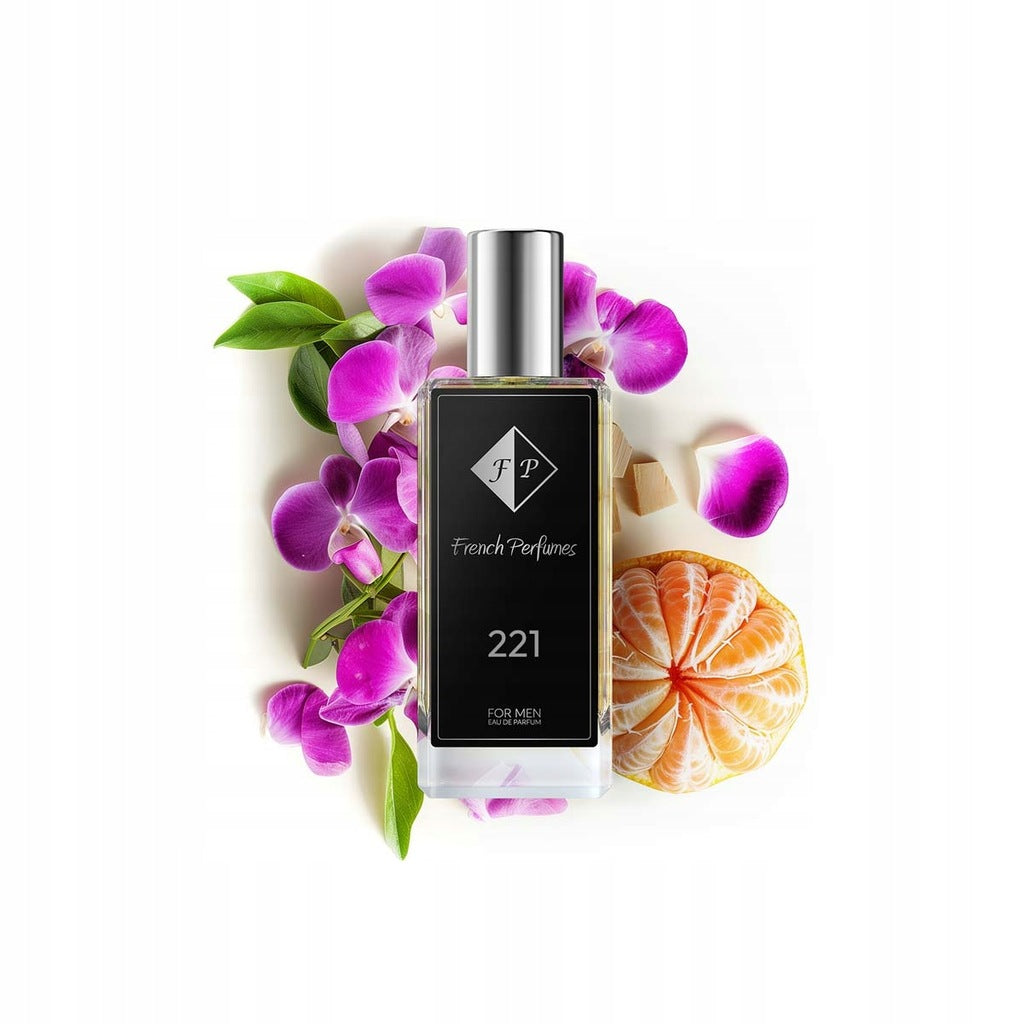 Francuskie Perfumy Men's No. 221 - 60ml Woody Perfumed Water For Him