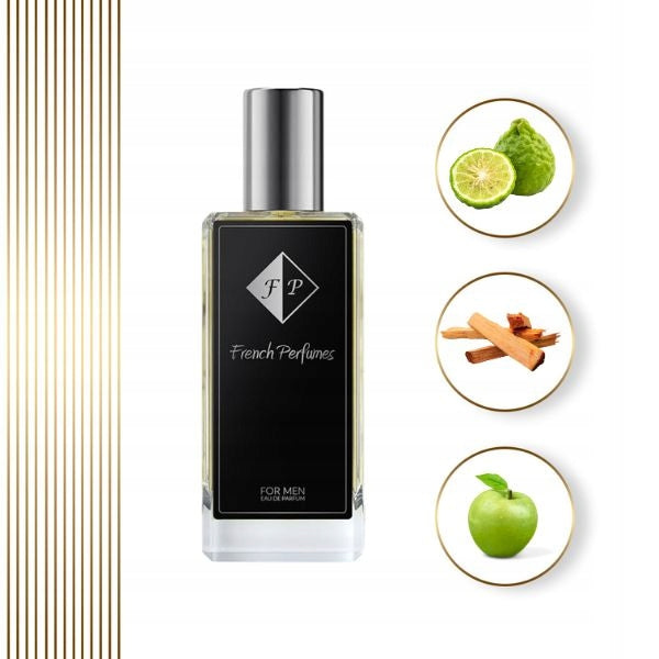 Francuskie Perfumy Men's No. 224 - 60ml Woody Perfumed Water Brand Francuskie Perfumy