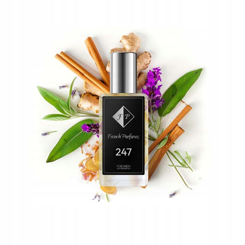 Francuskie Perfumy Men's No. 247 - 33ml Fruit Perfumed Water