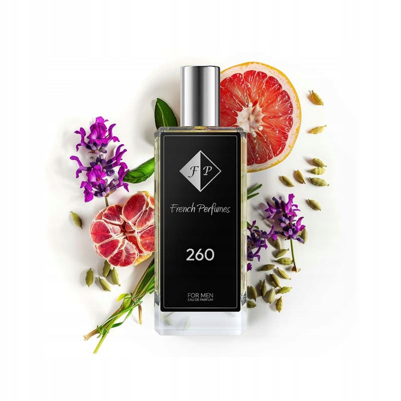 Francuskie Perfumy Men's No. 260 - 104ml |Kardamon Lavender | Permanent Fragrance