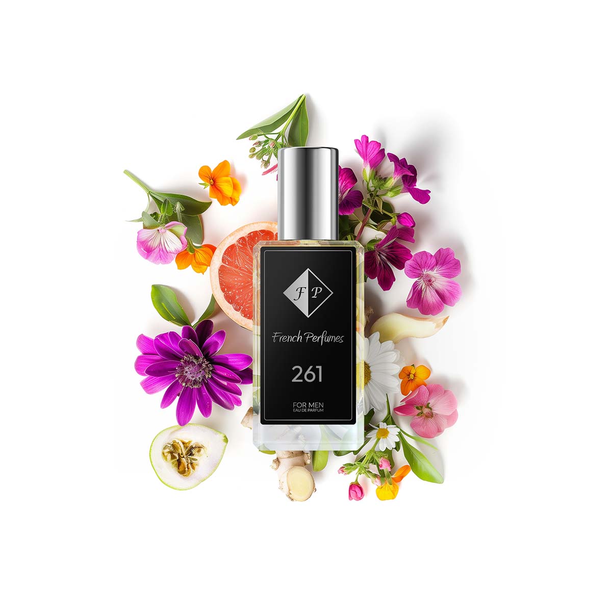 Francuskie Perfumy Men's No. 261 - 33ml | Ginger Patchouli | Lasting Fragrance
