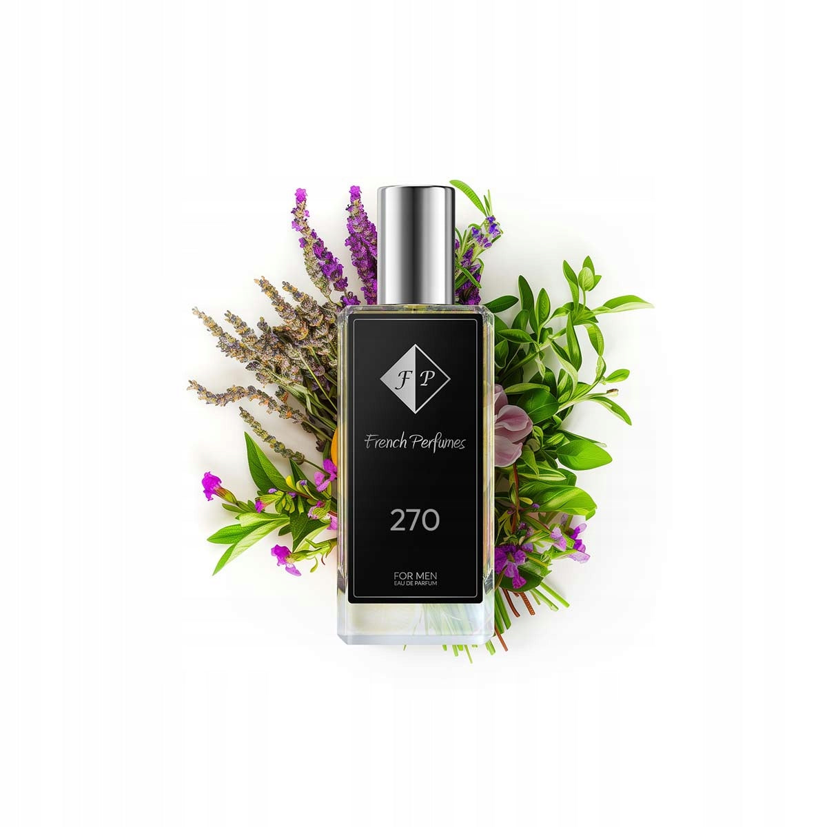 Francuskie Perfumy Men's No. 270 - 60ml Woody Perfumed Water