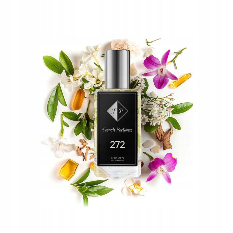 Francuskie Perfumy Men's No. 272 - 33ml | Jasmine Cedar | Permanent Fragrance