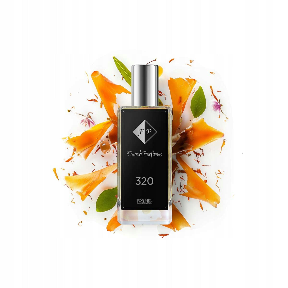 Francuskie Perfumy Men's No. 320 - 60ml |Orange Lavender| Lasting Fragrance