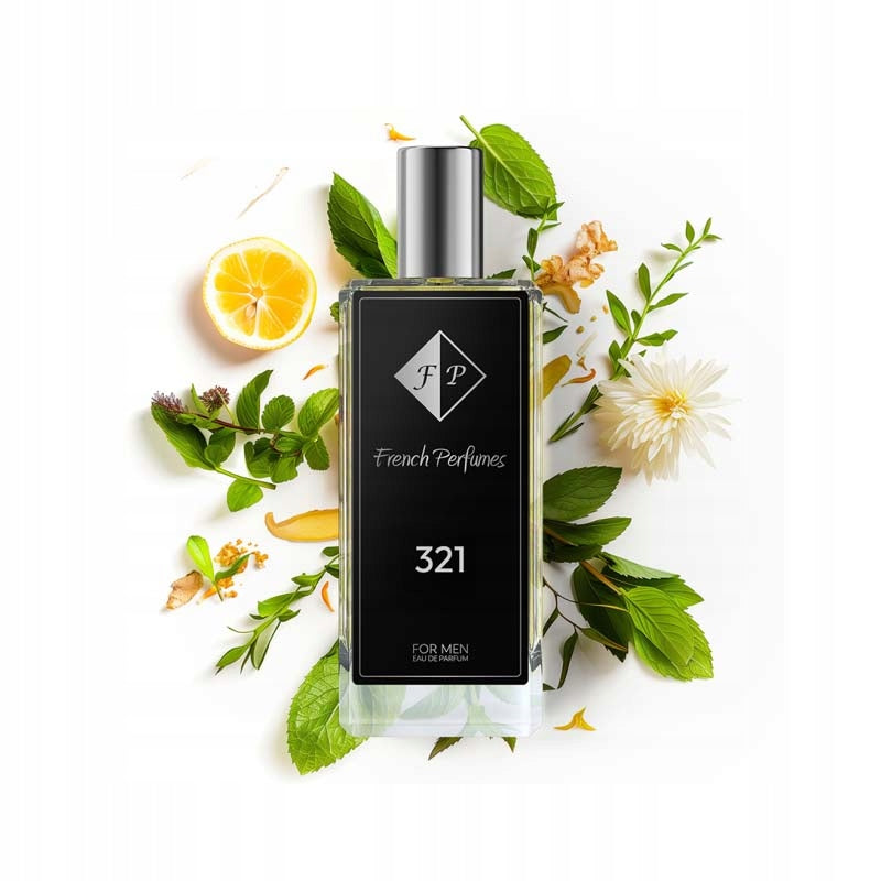Francuskie Perfumy Men's No. 321 - 104ml Green Perfumed Water For Him