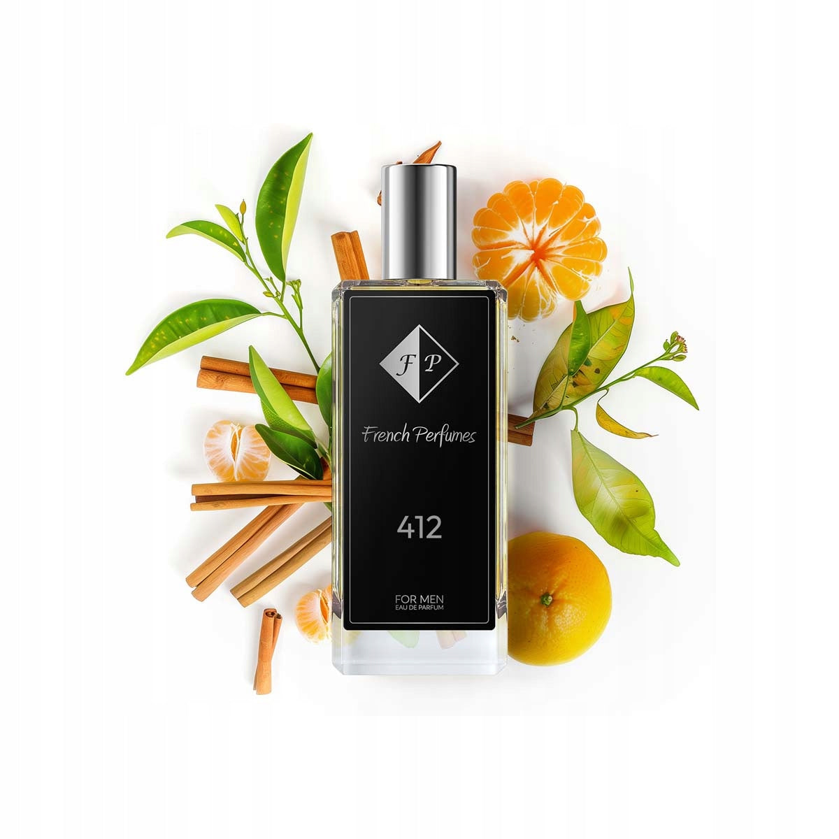 Francuskie Perfumy Men's No. 412 -104ml Oriental-Tree Fragrance For Him