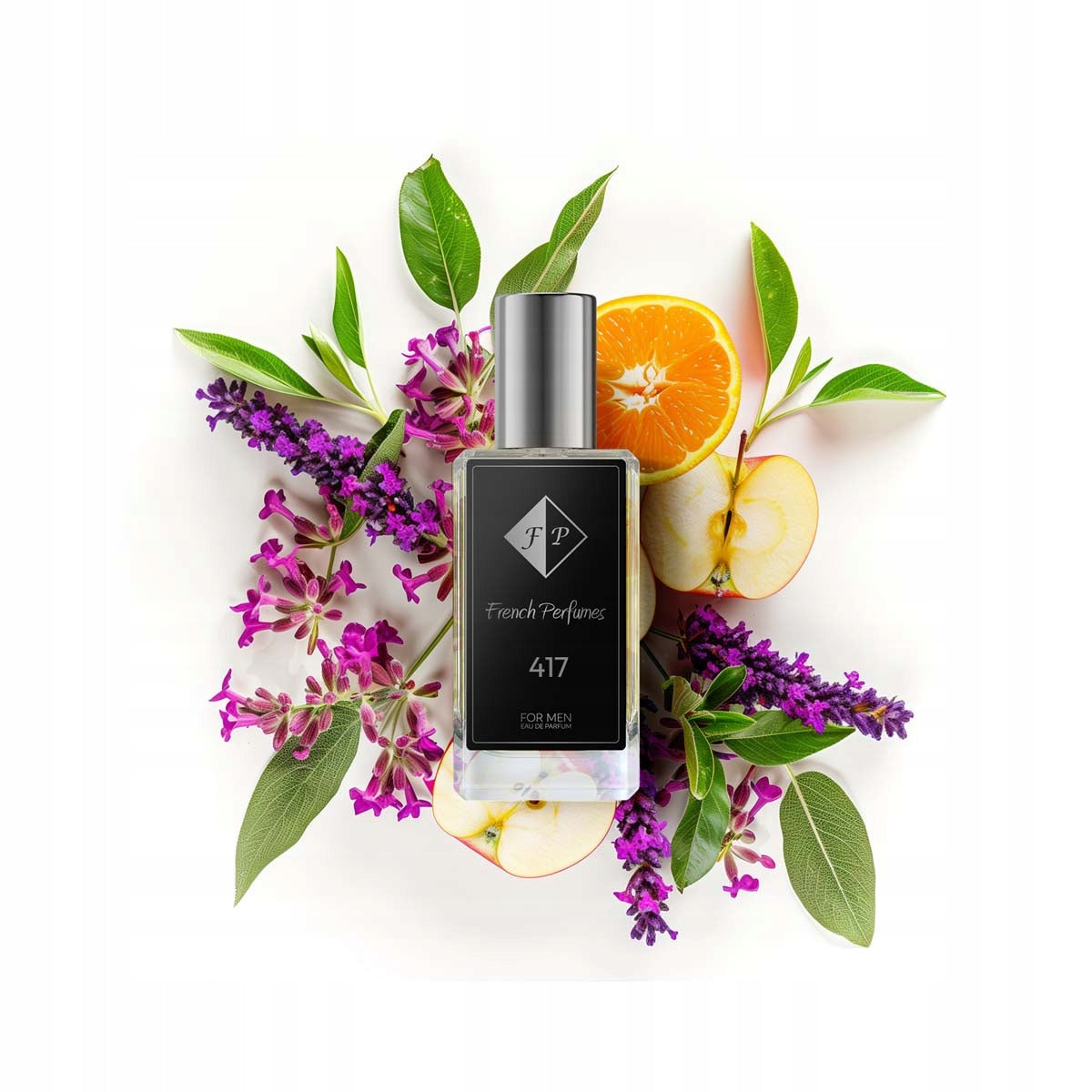 Francuskie Perfumy Men's No. 417 - 33ml | Lavender Amber |Permanent Fragrance