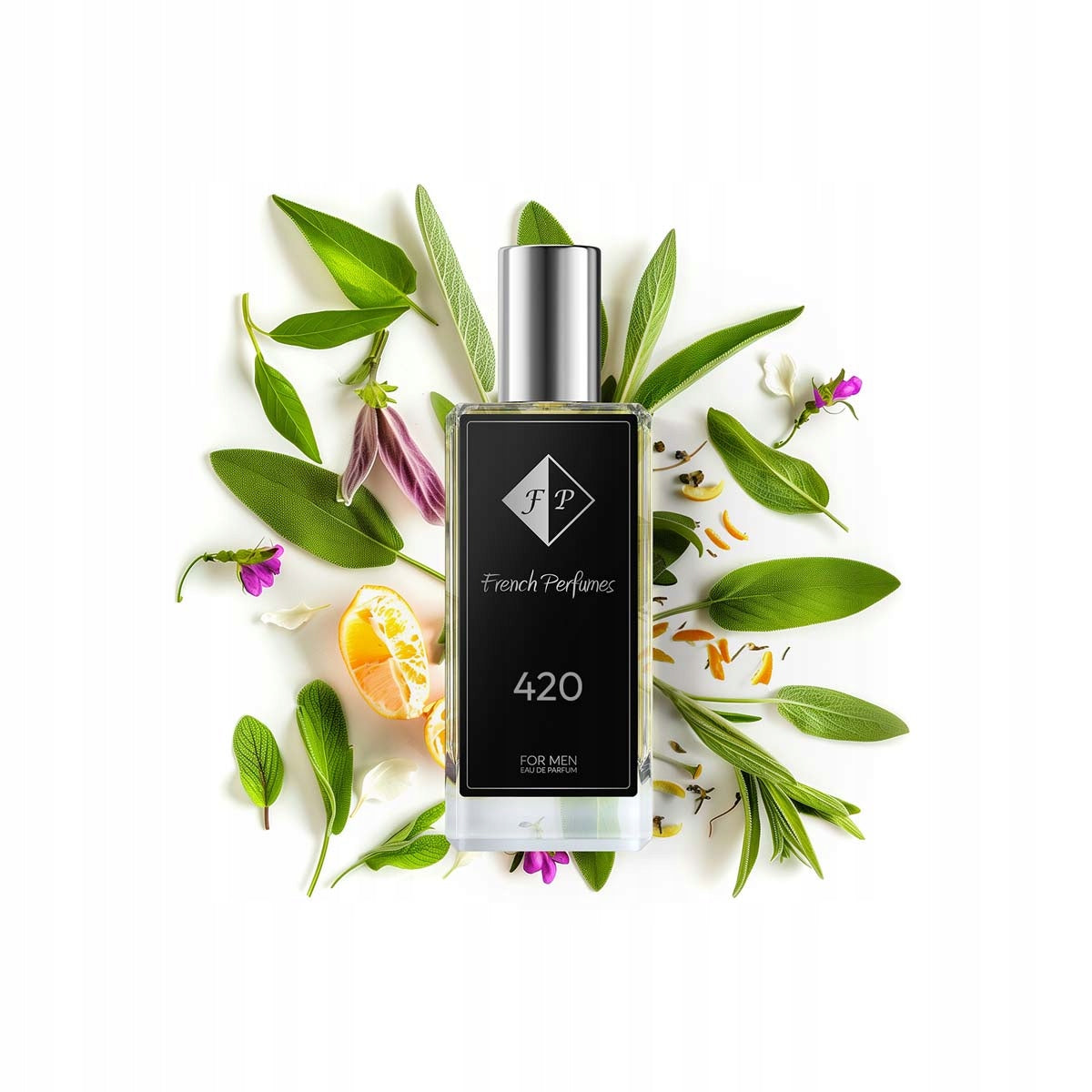 Francuskie Perfumy Men's No. 420 - 60ml | Lemon Cumin | Fresh Fragrance