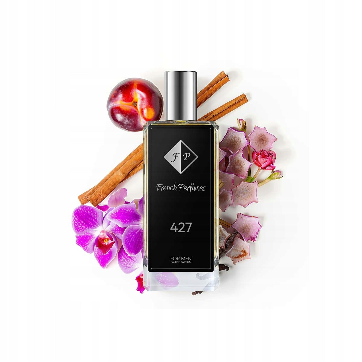 Francuskie Perfumy Men's No. 427 - 104ml | Cinnamon Cedar | Fresh Scent