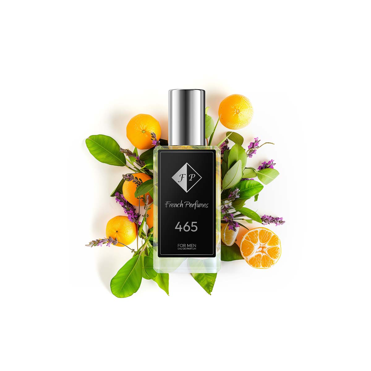 Francuskie Perfumy Men's No. 465 - 33ml | Lavender Ambra | Fresh Scent