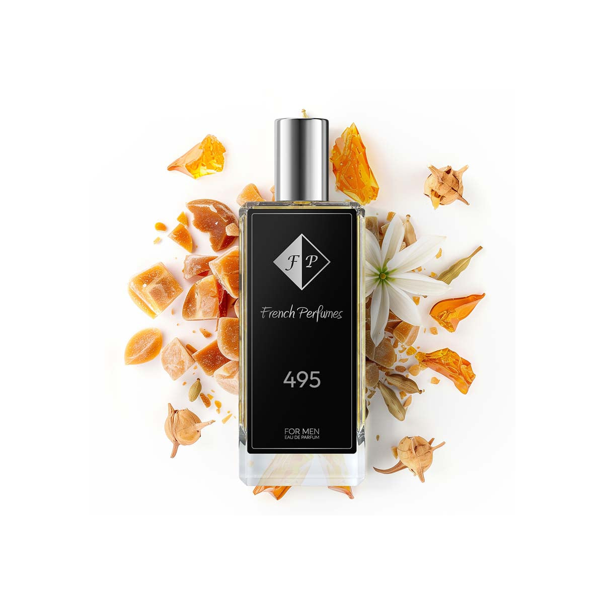 Francuskie Perfumy Men's No. 495 - 104ml | Lavender Moss | Fresh Scent