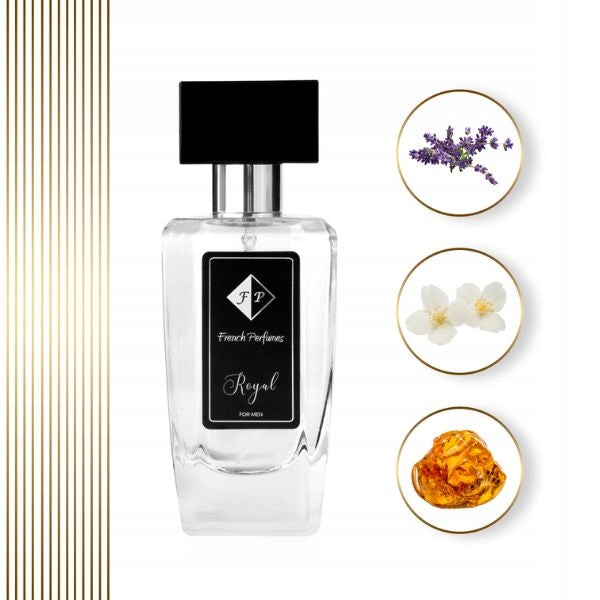 Francuskie Perfumy Royal Male Nr 203 - 106ml Oriental Perfumed Water Manufacturer code FPR203-106-M